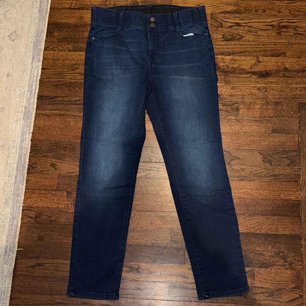 Nine West women Deep Indigo Slim Jeans